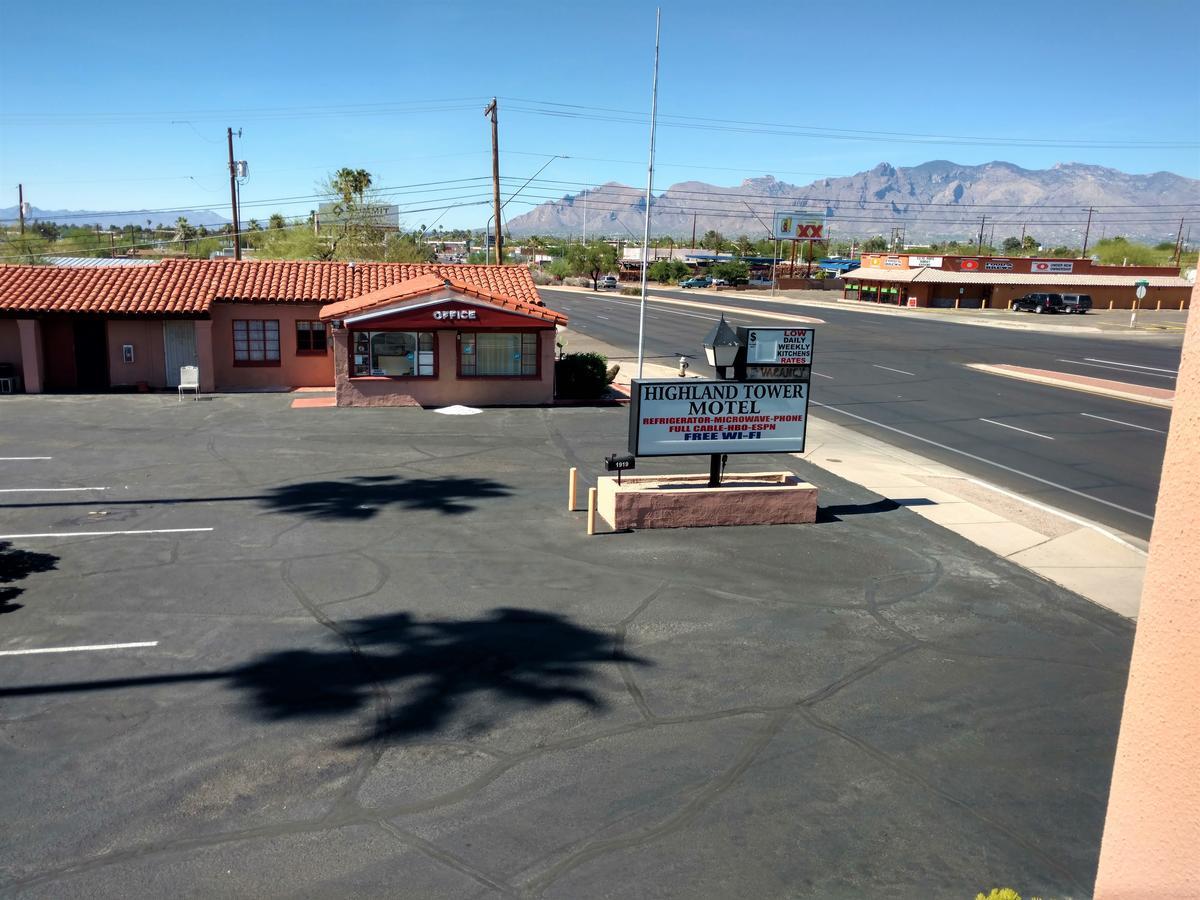 Highland Tower Motel Tucson Zewnętrze zdjęcie